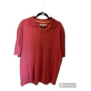 Tommy Bahama Samon Color Polo Shirt Sz.L